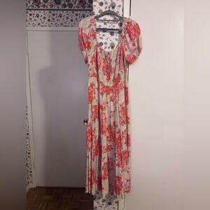 Floral Print Maxi Dress